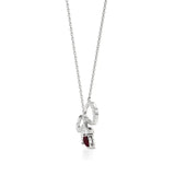 Foreva | Classic Ruby & Diamond Infinity Pendant - Nivara