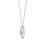 Sneh | Round Lab Grown Diamonds Heart Motif Pendant - Nivara