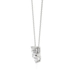 Toi et Moi | Pear & Princess Lab Grown Diamonds Pendant - Nivara