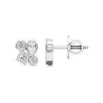 Celestia | Princess, Round and Pear Lab-Grown Diamonds Studs - Nivara