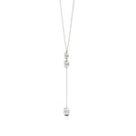 Amora | Round Lab Grown Diamond Bezel Setting Necklace - Nivara