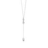 Amora | Round Lab Grown Diamond Bezel Setting Necklace - Nivara