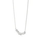 Anek | Multi-Shape Lab Grown Diamonds Bar Necklace - Nivara