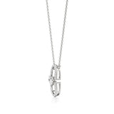 Sneh | Heart & Round Lab Grown Diamonds Pendant - Nivara