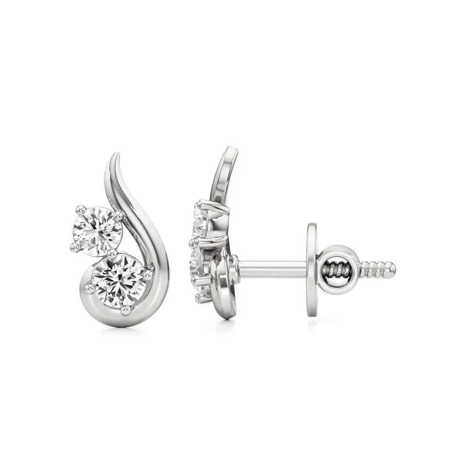 Mode | Round Lab-Grown Diamond Studs - Nivara