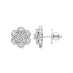 Flora | Round Lab-Grown Diamond Studs - Nivara