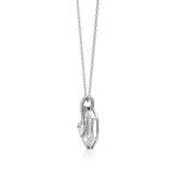Sneh | Elegant Heart & Round Lab Grown Diamonds Pendant - Nivara