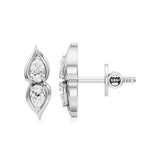 Mode | Pear Duo Lab-Grown Diamond Studs - Nivara