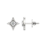 Mode | Princess Lab-Grown Diamond Solitaire Studs - Nivara