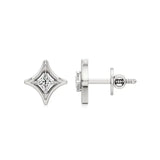 Mode | Princess Lab-Grown Diamond Solitaire Studs - Nivara