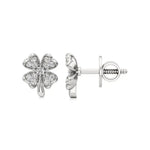 Flora | Round Lab-Grown Diamonds Studs - Nivara