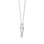 Sneh | Pear & Round Lab Grown Diamonds Pendant - Nivara