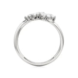 Flora | Pear Diamonds in Flora Design - Nivara