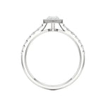 Mira | Round & Marquise Lab-Grown Diamond Halo Ring - Nivara