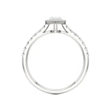 Mira | Round & Marquise Lab-Grown Diamond Halo Ring - Nivara