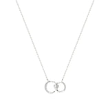 Sneh | Round Lab Grown Diamonds Loop Heart Pendant - Nivara