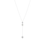 Amora | Round Lab Grown Diamond Bezel Setting Necklace - Nivara