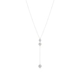 Amora | Round Lab Grown Diamond Bezel Setting Necklace - Nivara