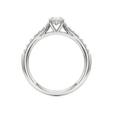 Amara | Round & Oval Lab-Grown Diamond Ring - Nivara