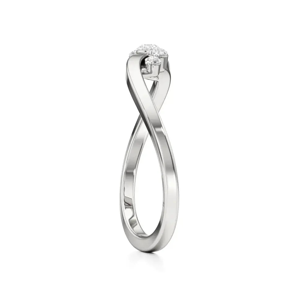 Foreva | Round Lab-Grown Diamond 5-Stone Band - Nivara