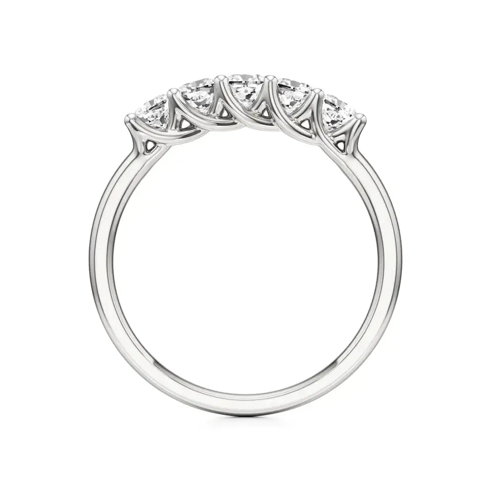 Foreva | Cushion Lab-Grown Diamond Eternity Band - Nivara