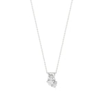 Toi et Moi | Pear & Princess Lab Grown Diamonds Pendant - Nivara