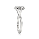 Flora | Lab-Grown Diamond Three-Stone Ring - Nivara