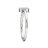 Flora | Lab-Grown Diamond Three-Stone Ring - Nivara