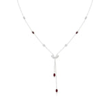 Sutra | Marquise-Cut Rubies & Lab Grown Diamonds Necklace