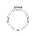 Mira | Round & Oval Lab-Grown Diamond Halo Ring - Nivara