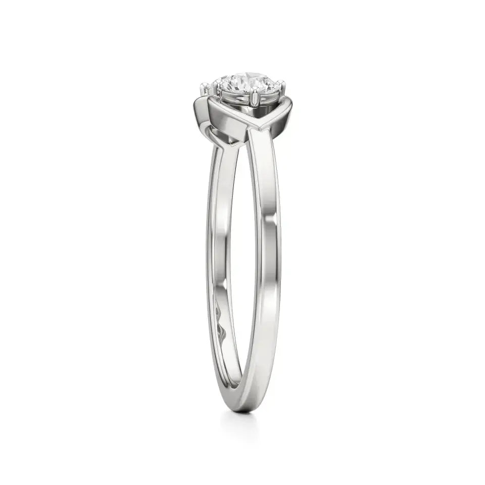 Mode | Round Lab-Grown Diamond Ring - Nivara