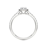 Mira | Cushion-cut Lab-Grown Diamond Halo Ring - Nivara