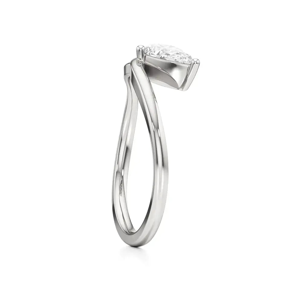Mirage | Lab-Grown Diamond Solitaire Ring - Nivara