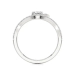 Flora | Round & Pear Lab-Grown Diamond Ring - Nivara