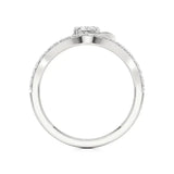 Flora | Round & Pear Lab-Grown Diamond Ring - Nivara