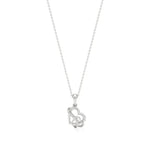 Sneh | Round Lab Grown Diamonds Heart Pendant - Nivara