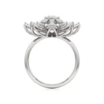 Flora | Round & Pear Lab-Grown Diamond Ring - Nivara