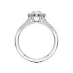 Mira | Classic Oval-cut with Halo - Nivara