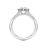 Mira | Classic Oval-cut with Halo - Nivara