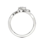 Mode | Round & Pear Lab-Grown Diamond Ring - Nivara