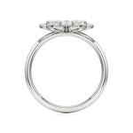Flora | Round & Pear Lab-Grown Diamond Ring - Nivara