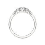 Aria | Lab-Grown Diamond Three-Stone Ring - Nivara