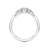 Aria | Lab-Grown Diamond Three-Stone Ring - Nivara