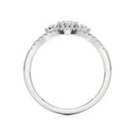 Aria | Round & Radiant Lab-Grown Diamond Three-Stone Ring - Nivara