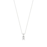 Thea | Radiant-Cut Solitaire Lab Grown Diamond 4-Prong Setting Pendant - Nivara