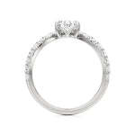 Amara | Pear Lab-Grown Diamond Solitaire Ring - Nivara