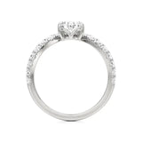 Amara | Pear Lab-Grown Diamond Solitaire Ring - Nivara