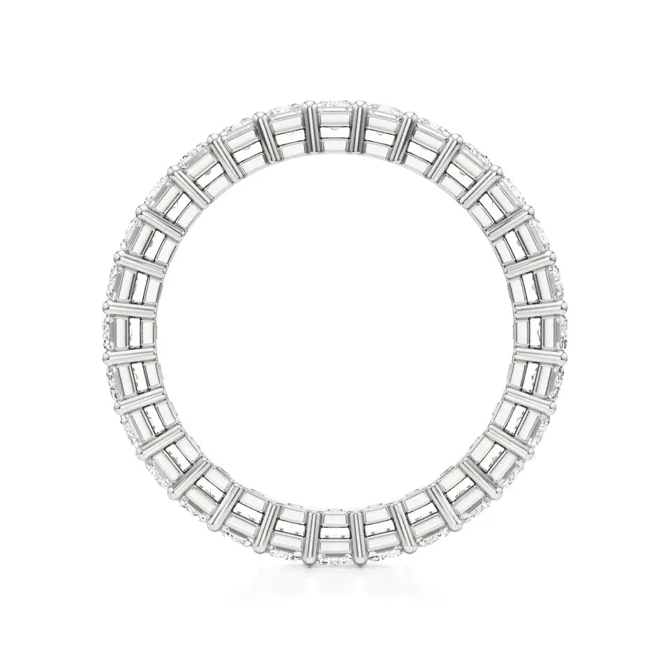 Foreva | Emerald Lab-Grown Diamond Ring - Nivara