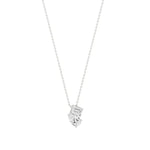 Toi et Moi | Pear & Emerald Lab Grown Diamonds Pendant - Nivara