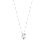 Toi et Moi | Pear & Emerald Lab Grown Diamonds Pendant - Nivara